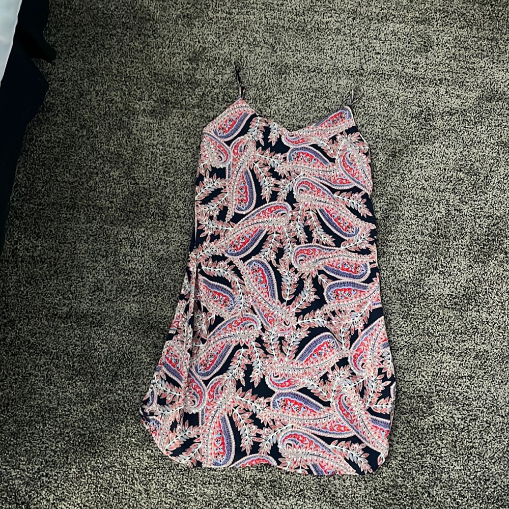 Tie back adjustable strap dress